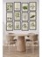 Dekorize Mdf Tablo Seti 12 Parça - Salon Oturma Odası Için Duvar Dekoru Çerçeve Görünümlü Onk Seri 1028 13 x 17 3
