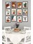 Dekorize Mdf Tablo Seti 12 Parça - Salon Oturma Odası Için Duvar Dekoru Çerçeve Görünümlü Onk Seri 1019 13 x 17 4