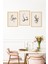 🖼️ Tefekkür Temalı Arapça Hat Yazılı 3’lü Tablo Seti 🌟 CRVS1072 13 x 17 4