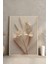 🖼️ 3'lü Çerçeveli Krem Çiçek ve Başak Desenli Tablo Seti – Uv Baskılı Mdf CRV1039 23 x 32 4
