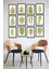 Dekorize Mdf Tablo Seti 12 Parça - Salon Oturma Odası Için Duvar Dekoru Çerçeve Görünümlü Onk Seri 13 x 17 Onk 1016 1