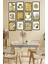 Dekorize Mdf Tablo Seti 12 Parça - Salon Oturma Odası Için Duvar Dekoru Çerçeve Görünümlü Onk Seri 1020 13 x 17 2