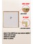 Ahşap Çerçeveli Mdf Kare Tablo Seti Salon ve Oturma Odası Için KR4030 23 x 23 6