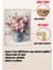 Ahşap Çerçeveli Mdf Tek Tablo Çiçek Dekoru Tablo (Kendi Tablo Setinizi Oluşturacağınız Liste) 23 x 32 Çerçeveli 1074 3