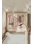 Ahşap Çerçeveli Mdf Kare Tablo Seti Salon ve Oturma Odası Için KR4026 23 x 23 7