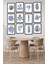 Dekorize Mdf Tablo Seti 12 Parça - Salon Oturma Odası Için Duvar Dekoru Çerçeve Görünümlü Onk 1036 13 x 17 3