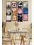 Dekorize Mdf Tablo Seti 12 Parça - Salon Oturma Odası Için Duvar Dekoru Çerçeve Görünümlü Onk 1007 13 x 17 2