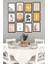 Dekorize Mdf Tablo Seti 12 Parça - Salon Oturma Odası Için Duvar Dekoru Çerçeve Görünümlü Onk Seri 13 x 17 Onk 1017 4
