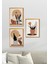Dekorize Mdf 3 Parça 3 mm Çerçeve Görünümlü Bohem Tablo 3006 13 x 17 2