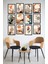 Dekorize Mdf Tablo Seti 12 Parça - Salon Oturma Odası Için Duvar Dekoru Çerçeve Görünümlü Onk Seri 13 x 17 Onk 1010 1