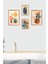 Notpa 4 Parça Ahşap Çerçeve Görünümlü Sanatsal Tablo Seti SET001 2 Adet 21X30 2 Adet 13X17 17 cm 2