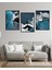 Dekorize Mdf Tablo Seti 3 Parça 3 mm - Salon Oturma Odası Için Duvar Dekoru 3040 13 x 17 1