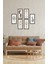 Modern Style Dekorize Mdf 7 Parça Çerçeve Görünümlü Tablo Set 10207 10 x 20 1