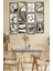 Dekorize Mdf Tablo Seti 12 Parça - Salon Oturma Odası Için Duvar Dekoru Çerçeve Görünümlü Onk Seri 1023 13 x 17 2