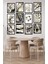 Dekorize Mdf Tablo Seti 12 Parça - Salon Oturma Odası Için Duvar Dekoru Çerçeve Görünümlü Onk Seri 1023 13 x 17 3