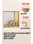 Ahşap Çerçeveli Mdf Kare Islami Tablo Seti Salon ve Oturma Odası Için KR4037 23 x 23 6