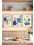 🌿 Modern Tropikal – 3’lü Mdf Uv Baskılı Yaprak Temalı Tablo Seti (3 Ebat Seçeneği) CRVS1028 13 x 17 1