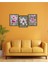 Dekorize Mdf Tablo Seti 3 Parça 3 mm - Badem Çiçeği Salon Oturma Odası Için Duvar Dekoru 13 x 17 1
