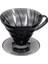 Hario V60 02 Plastik Dripper ve 40’lı Filtre Kağıdı Seti, Siyah Şeffaf 3