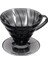 Hario V60 02 Plastik Dripper ve 40’lı Filtre Kağıdı Seti, Siyah Şeffaf 4