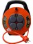 Seyyar Kablo Makarası – 10 Metre, 4 Prizli, IP44 Kapaklı, 230V 16A, 1000W – Taşınabilir Çanta Tipi 1