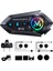 Y12 Motor Kask Kulaklık Rgb Modlu Radyolu Motosiklet Kulaklık 5.3 Bluetooth Intercom 1