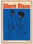 Silent Disco Poster - Doğal Ahşap Çerçeveli Tablo 4