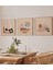 🏷️ 🍮 Kahve & Tatlı Temalı 3’lü Tablo Seti | Modern Stil | Uv Baskı – Mdf – Ahşap Çerçeve KR4047 23 x 23 3