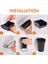 Pegboard Kutuları Kancalar ve Döngüler ile Peg Tahta Bardakları 12 Paket Çiftlik Organizatör Aksesuar Araçlar Depolama Düzenleme Sistem Kiti (Yurt Dışından) 3