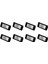 8x Halojen Plaka Plakası Aydınlatma Passat B6 B7 Jetta Mk6 Tiguan Touran Sharan Golf Plus Seat Alhambra 5N0943021 (Yurt Dışından) 1