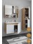 Napoli 65 Cm Mdf Banyo Dolabı Seti + Boy Dolabı 7