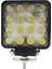 48W 6000K LED Spot Işın Kare Iş Işıkları Lamba Traktör Suv Kamyonu 4WD 12V 24V (Yurt Dışından) 5