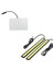 Beyaz 1210 Smd 48 LED Araba Iç Kubbe Işık Paneli W T10 BA9S Festouson 2 x Süper Parlak Araba Drl Sis Sürüş Lambaları (Yurt Dışından) 2
