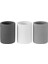 Dekoratif Beton Kalemlik 3’lü Set | Minimalist Organizer, Vazo, Saksı ve Diş Fırçalık 5