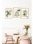 🌿doğal Yeşil Yapraklar Temalı Çerçeve Görünümlü 3’lü Tablo Seti ✨ CRVS1102 21 x 30 4