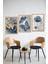 🦋 Mavi Rüya – 3’lü Mdf Uv Baskılı Modern Sanatsal Tablo Seti (3 Ebat Seçeneği) CRVS1027 13 x 17 3