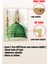 🕋 Mescid-I Nebevi ve Hat Yazılı 3’lü Çerçeveli Tablo Seti 🕋🌿 CRV1196 23 x 32 6