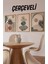 🖼️ Modern Çerçeveli 3'lü Tablo Seti – Minimalist Geometrik Tasarım CRV1058 23 x 32 1