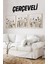 Ahşap Çerçeveli Mdf Kare Tablo Seti Salon ve Oturma Odası Için KR4032 23 x 23 1
