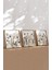Ahşap Çerçeveli Mdf Kare Tablo Seti Salon ve Oturma Odası Için KR4032 23 x 23 2