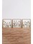 Ahşap Çerçeveli Mdf Kare Tablo Seti Salon ve Oturma Odası Için KR4032 23 x 23 5
