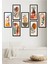 Modern Style Dekorize Mdf 7 Parça Çerçeve Görünümlü Tablo Set 10203 10 x 20 1