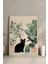 🖼️ Saksıdaki Siyah Kediler Temalı 3’lü Çerçeveli Dekoratif Tablo Seti 🌿🐈‍⬛ CRV1040 23 x 32 3