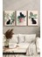 🖼️ Saksıdaki Siyah Kediler Temalı 3’lü Çerçeveli Dekoratif Tablo Seti 🌿🐈‍⬛ CRV1040 23 x 32 4