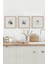 🏷️ 🖤 Karakalem Stil 3’lü Tablo Seti | Mutfak Temalı | Uv Baskı – Mdf – Ahşap Çerçeve KR4052 23 x 23 4