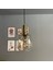 Pearl Cam Bal Rengi Tekli Avize Eskitme Fener Başlık Retro Sarkıt Lamba Salon Aydınlatma 2