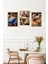 🥐 Kahve ve Kruvasan Keyfi – 3'lü Tablo Seti CRVS1016 13 x 17 4