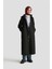 Kapüşonlu Manto 25K8111 Siyah 1