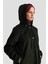 Kapüşonlu Manto 25K8111 Siyah 4
