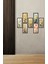 Modern Style Dekorize Mdf 7 Parça Çerçeve Görünümlü Tablo Set 10208 10 x 20 1